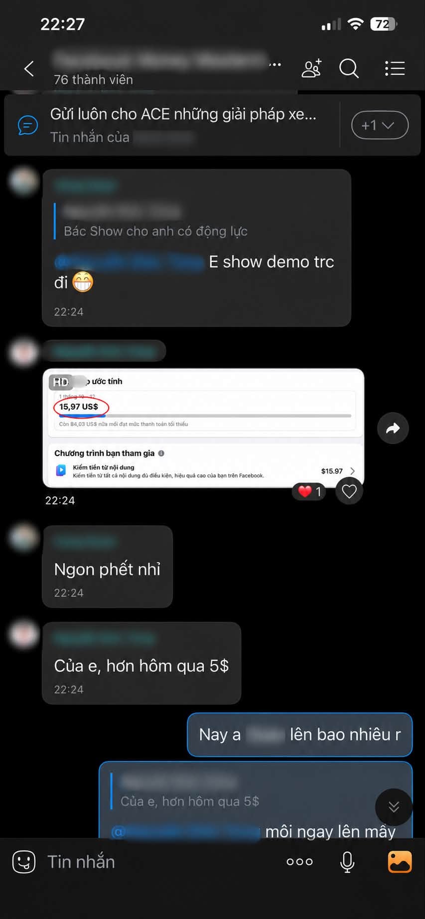 Phản hồi học viên 3