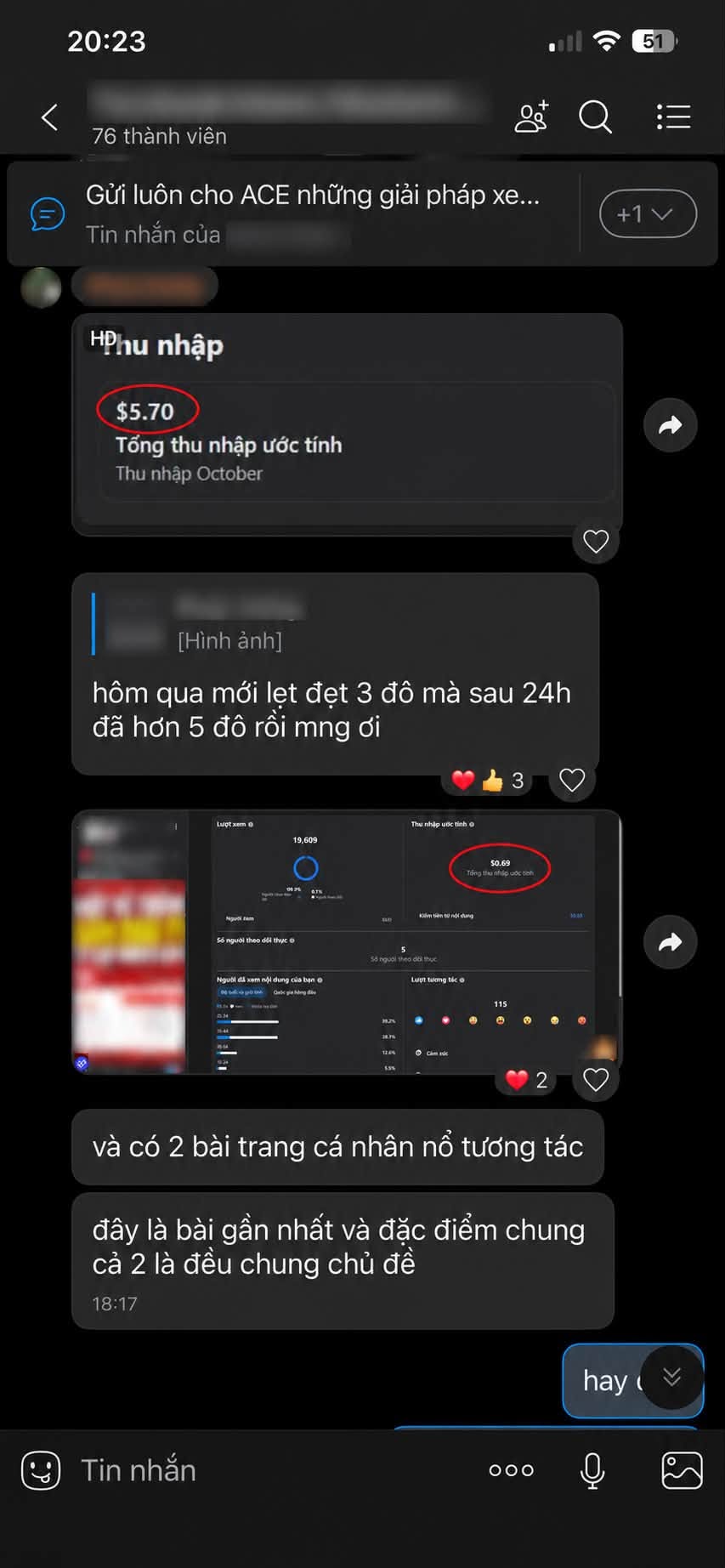 Phản hồi học viên 5