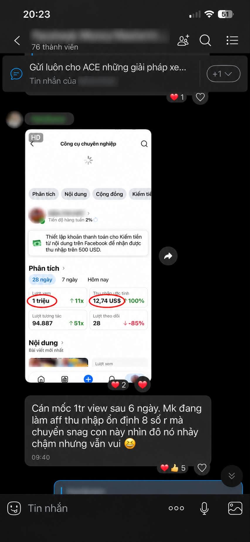 Phản hồi học viên 6