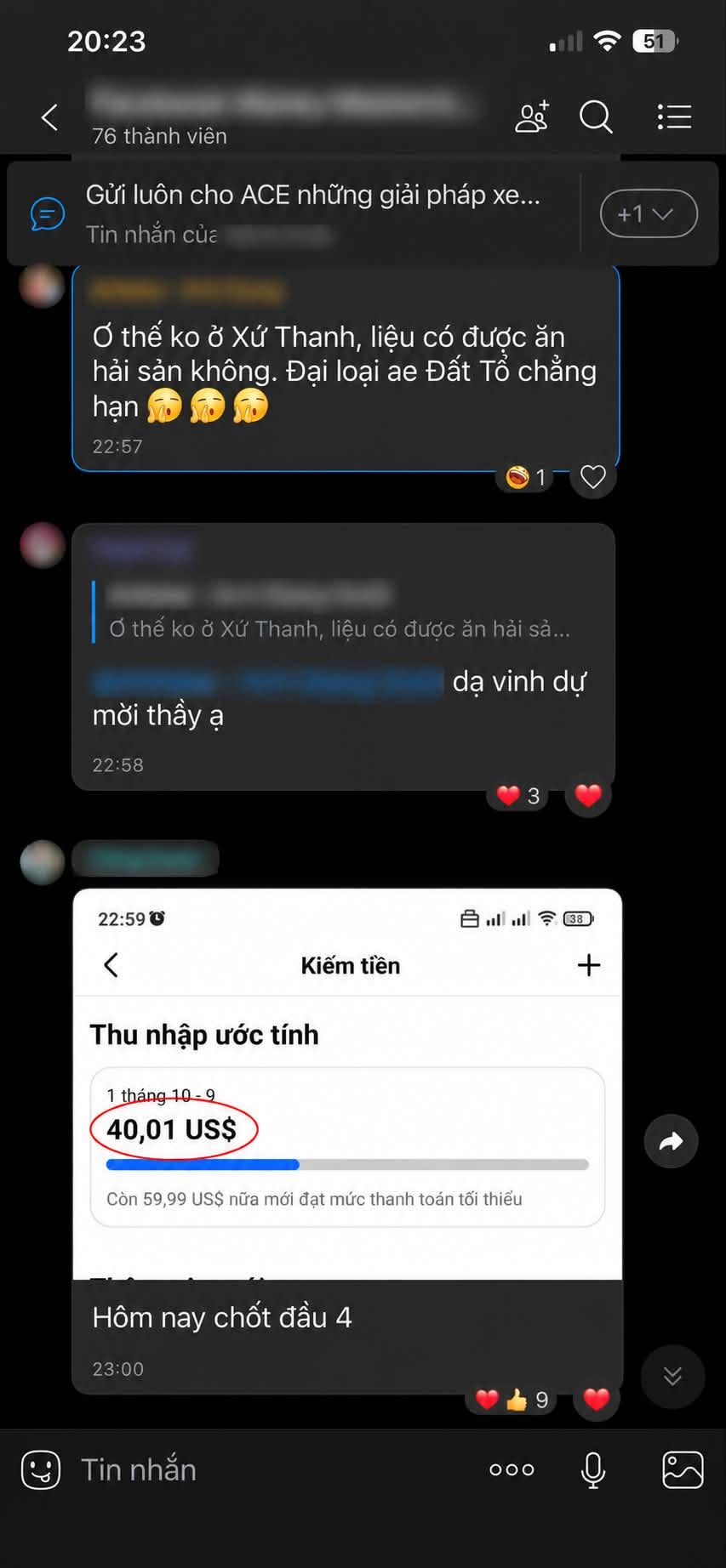 Phản hồi học viên 8